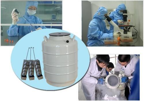 使用液氮罐凍精步驟